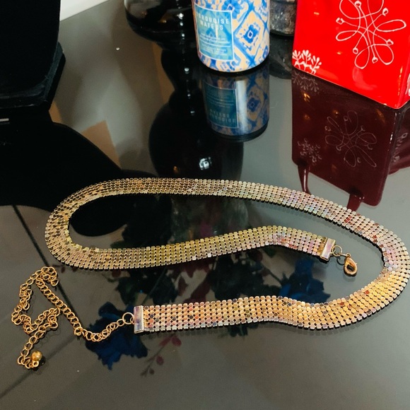 Vintage golden mesh waist chain✨💛 - Picture 8 of 13